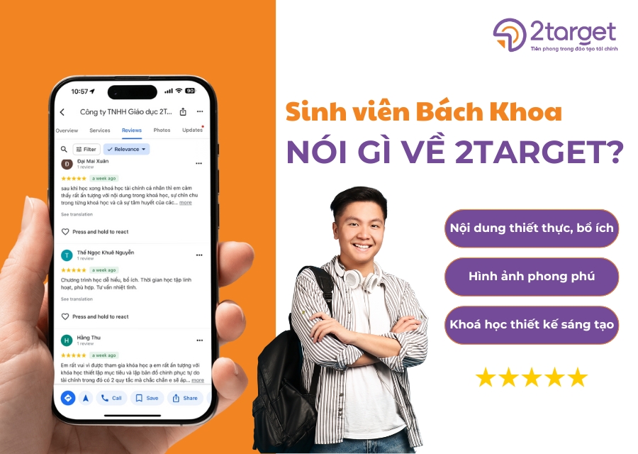 2Target đã nhận được rất nhiều những phản hồi tích cực từ những bạn sinh viên đại học Bách Khoa. 