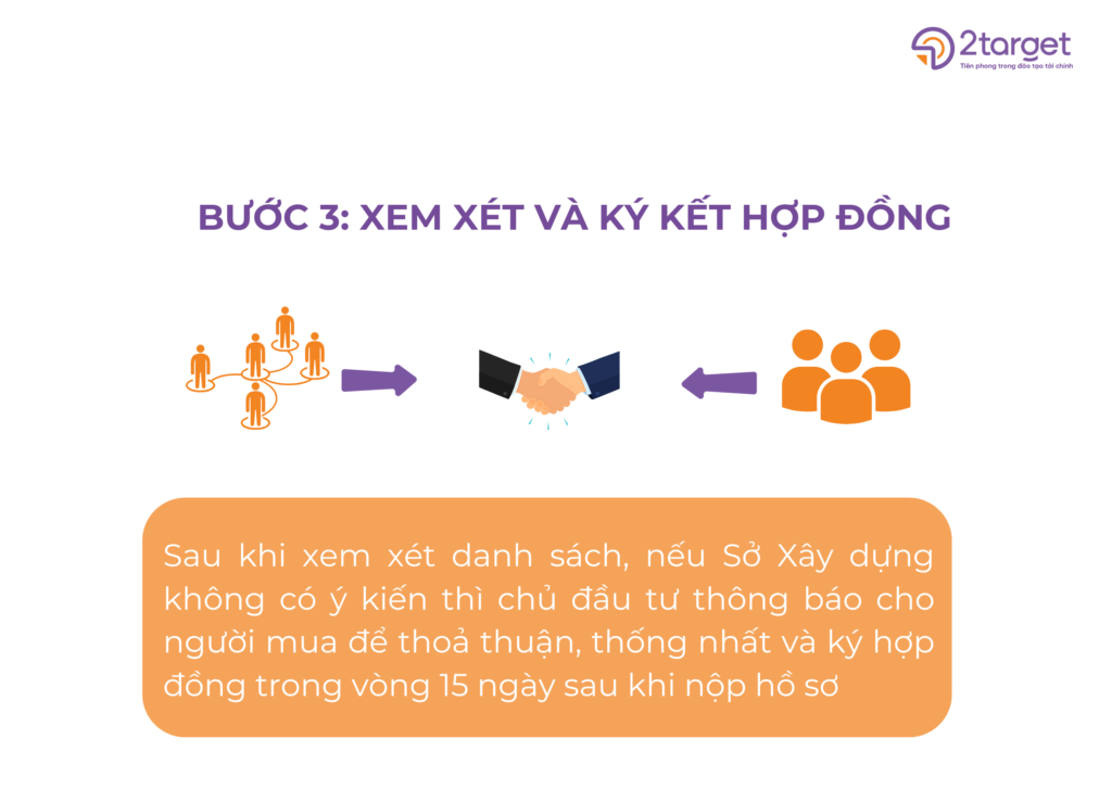 Bước 3: Xem xét và ký kết hợp đồng
