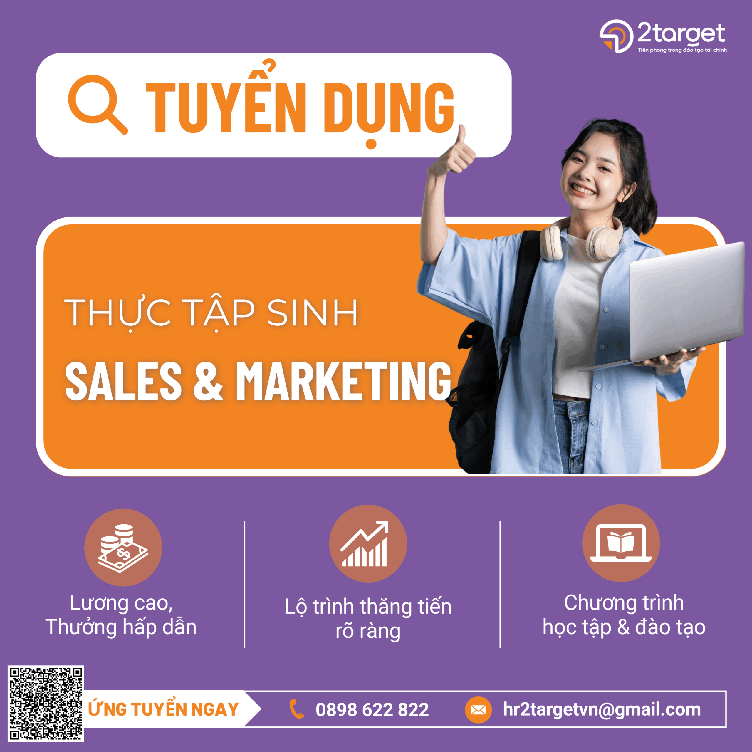 2Target tuyển dụng Sales & Marketing 