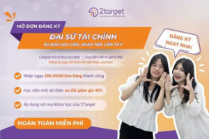 Mở đơn đăng ký Đại sứ tài chính cá nhân