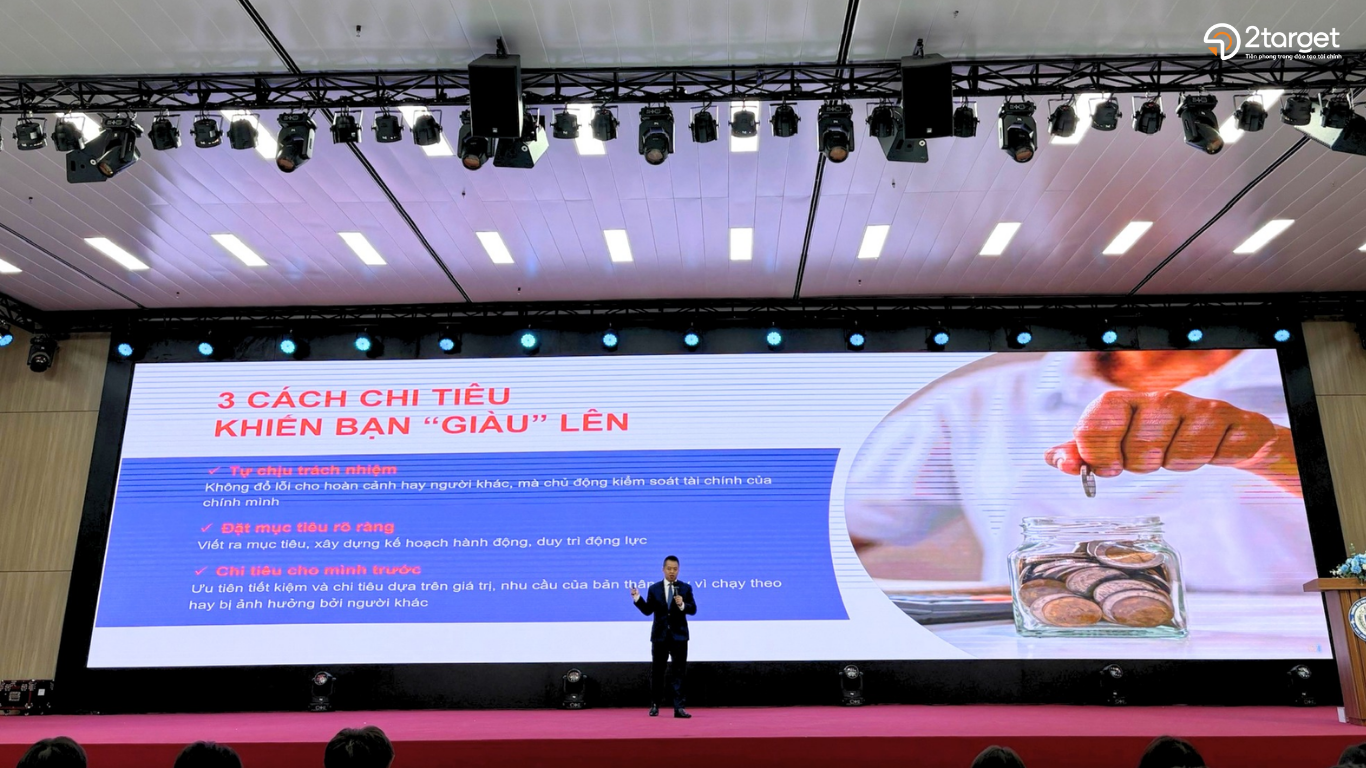 “3 cách chi tiêu khiến bạn giàu lên” – Bài học từ Workshop Quản lý tiền thông thái.