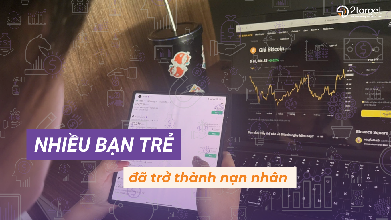 Nhiều bạn trẻ đã trở thành nạn nhân của lừ.a đả.o tài chính qua app