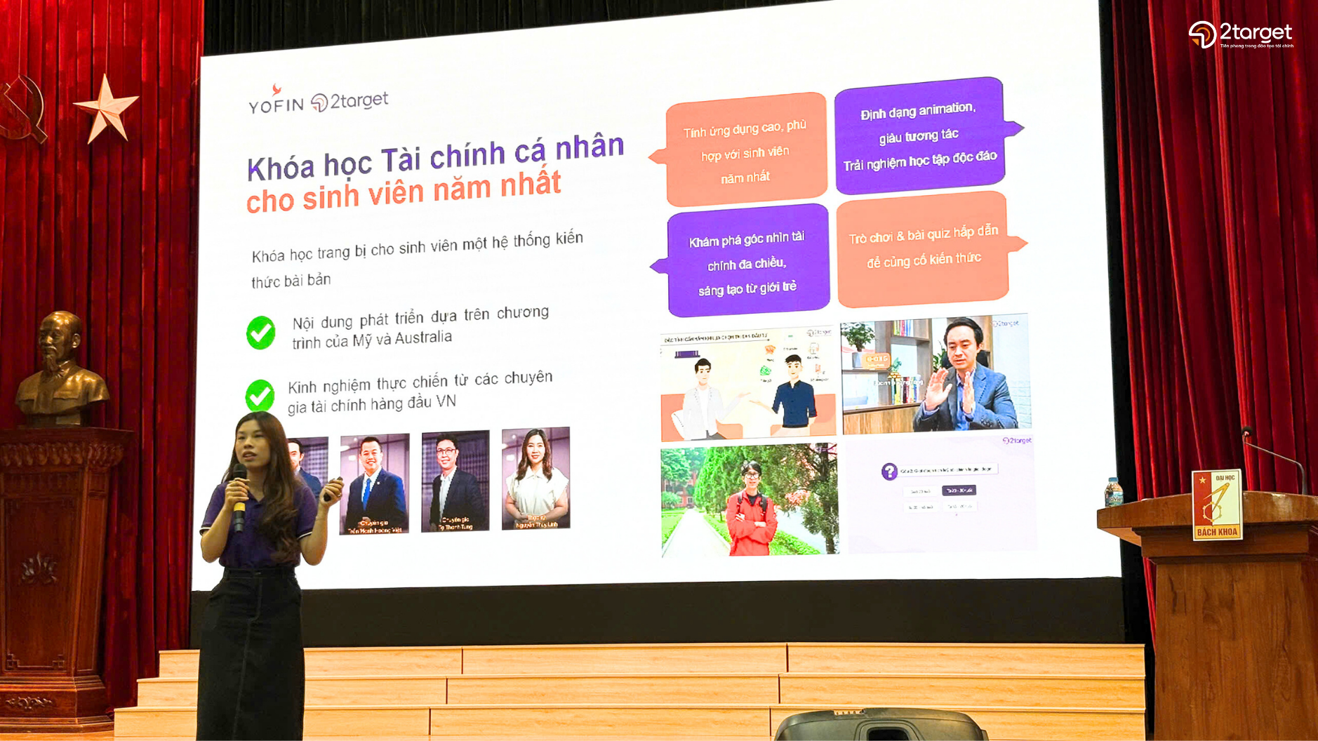 Khóa học Quản lý TCCN cho sinh viên năm nhất của 2Target