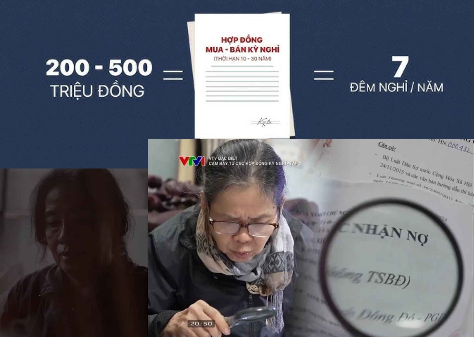 Nạn nhân chủ yếu là người lớn tuổi - Ảnh: VTV